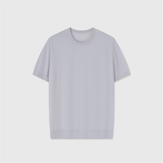 hermes etriviere crew neck knit short sleeve knit sweater